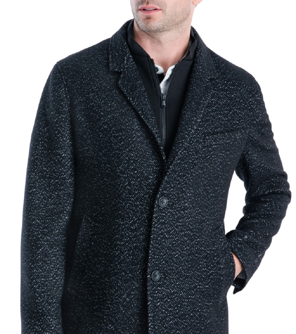 Sobretudo Michael Kors Masculino Pike Classic Fit Preto Tamanho 38