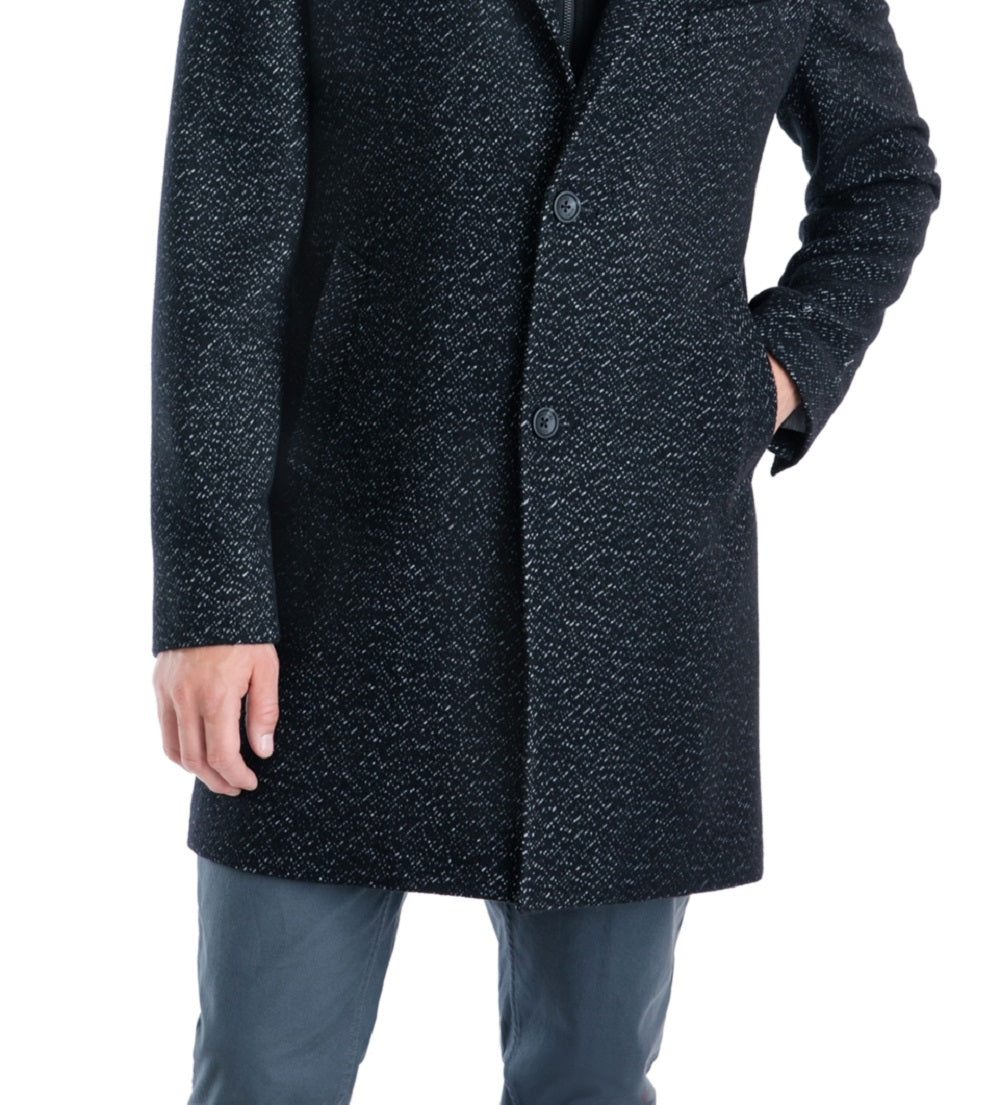 Sobretudo Michael Kors Masculino Pike Classic Fit Preto Tamanho 38