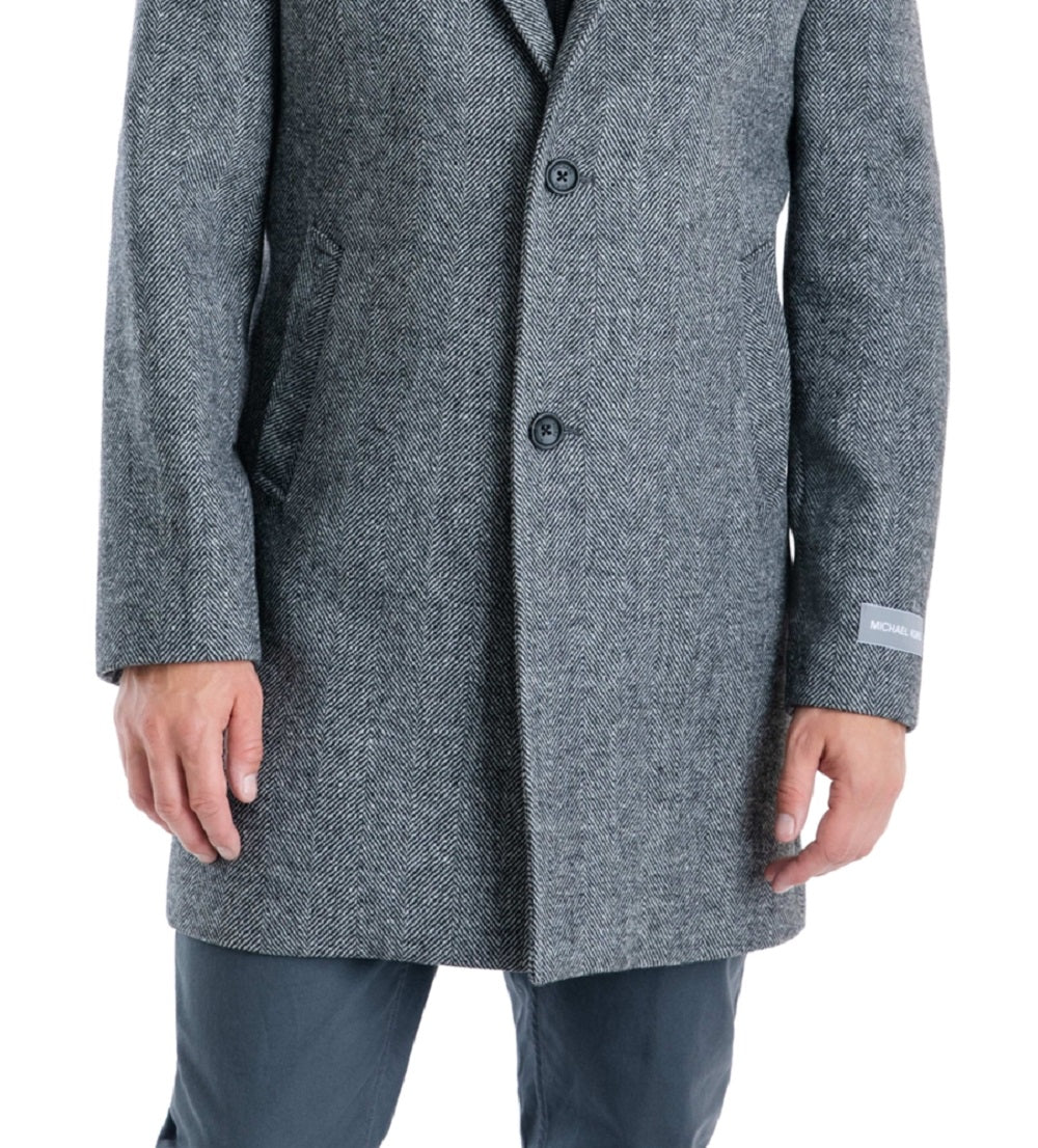 Sobretudo Michael Kors Pike Classic Fit Masculino Cinza Tamanho 40