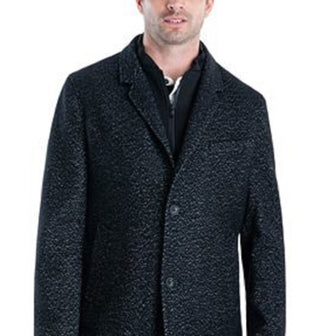 Sobretudo Michael Kors Masculino Pike Classic Fit Preto Tamanho 36