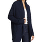 Cardigan Ralph Lauren Feminino Manga Longa Aberto Azul Tamanho 34X16