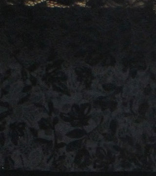 Vestido de veludo e renda Ralph Lauren feminino, preto, tamanho 2, pequeno