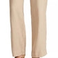 Calça de linho Ralph Lauren feminina, perna larga, marrom, tamanho 18