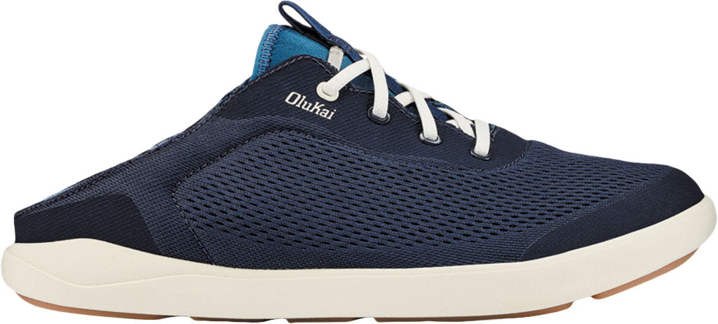 OluKai Moku Pa'e Tênis masculino trincheira azul/branco off tamanho 7