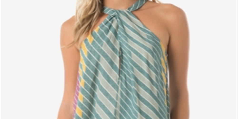 Regata estampada Yana da O'Neill Junior's, verde, tamanho X-G