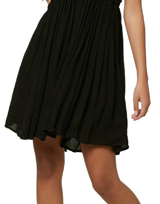 Vestido de saída de praia O'Neill Junior's, preto, tamanho médio