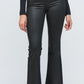 Hidden - High Rise Coated Flare Jean