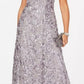 Vestido de festa feminino Alex Evenings, estilo roseta, roxo, tamanho 10