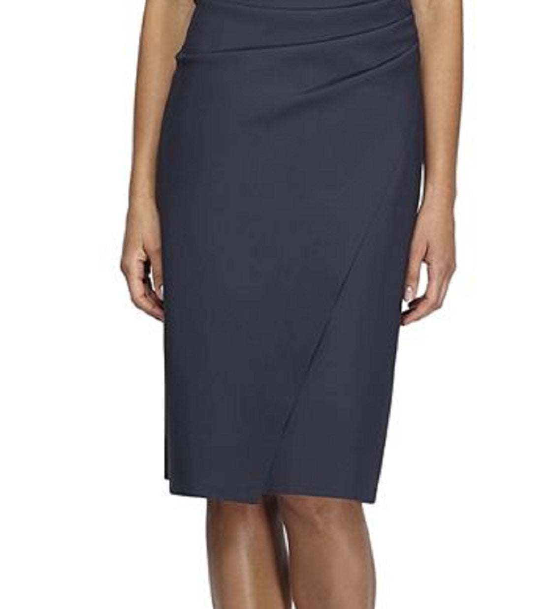 Vestido feminino Alex Evenings azul com detalhes embelezados, tamanho 16