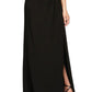 Vestido de festa feminino Alex Evenings com decote ombro a ombro e acabamento em penas, preto, tamanho 6