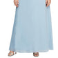 Vestido de festa feminino Alex Evenings, modelo A, duas peças, azul, tamanho 18W