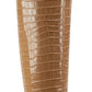 Botas de cano alto femininas Marc Fisher Revely de couro marrom, tamanho 8,5 M