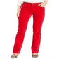 Calça reta feminina Ralph Lauren vermelha tamanho 8