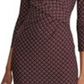 Vestido Ralph Lauren Feminino Manga 3/4 Acima do Joelho Roxo Tamanho 6 Petite