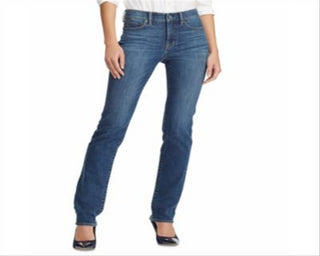 Calça Jeans Ralph Lauren Super Stretch Premier Straight Feminina Azul Tamanho 6