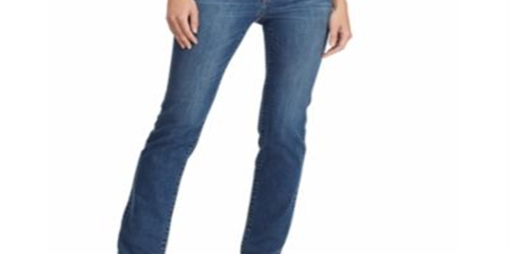 Calça Jeans Ralph Lauren Super Stretch Premier Straight Feminina Azul Tamanho 6