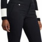 Calça Ralph Lauren Crop Straight Stretch Feminina Preta Tamanho 2 Petite