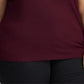 Camiseta regata feminina Ralph Lauren Plus, vermelha, tamanho 2X