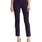 Calça jeans feminina Ralph Lauren Premier Straight Ankle, roxa, tamanho 18
