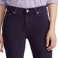 Calça jeans feminina Ralph Lauren Premier Straight Ankle, roxa, tamanho 18