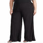 Calça listrada de smoking com lantejoulas Ralph Lauren feminina, preta, tamanho 3X