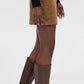Z Supply - Ciera Faux Suede Mini Skirt