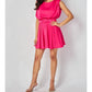 Big Hit Fashion - Satin Mini Dress