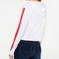 Moletom com capuz Coca-Cola Graphic Love Tribe Junior, tamanho X-G, branco