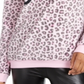 Moletom de pelúcia com estampa de leopardo da Barbie Love Tribe Junior, rosa, tamanho pequeno