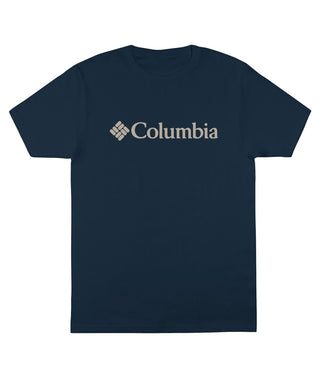 Camiseta Columbia Masculina Franchise Manga Curta Azul Tamanho P