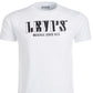 Camiseta Levi's Masculina de Algodão com Logotipo Holoceno, Branca, Tamanho Médio