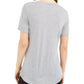 Camiseta estampada Love Tribe Junior Spill the Tea, cinza, tamanho extragrande
