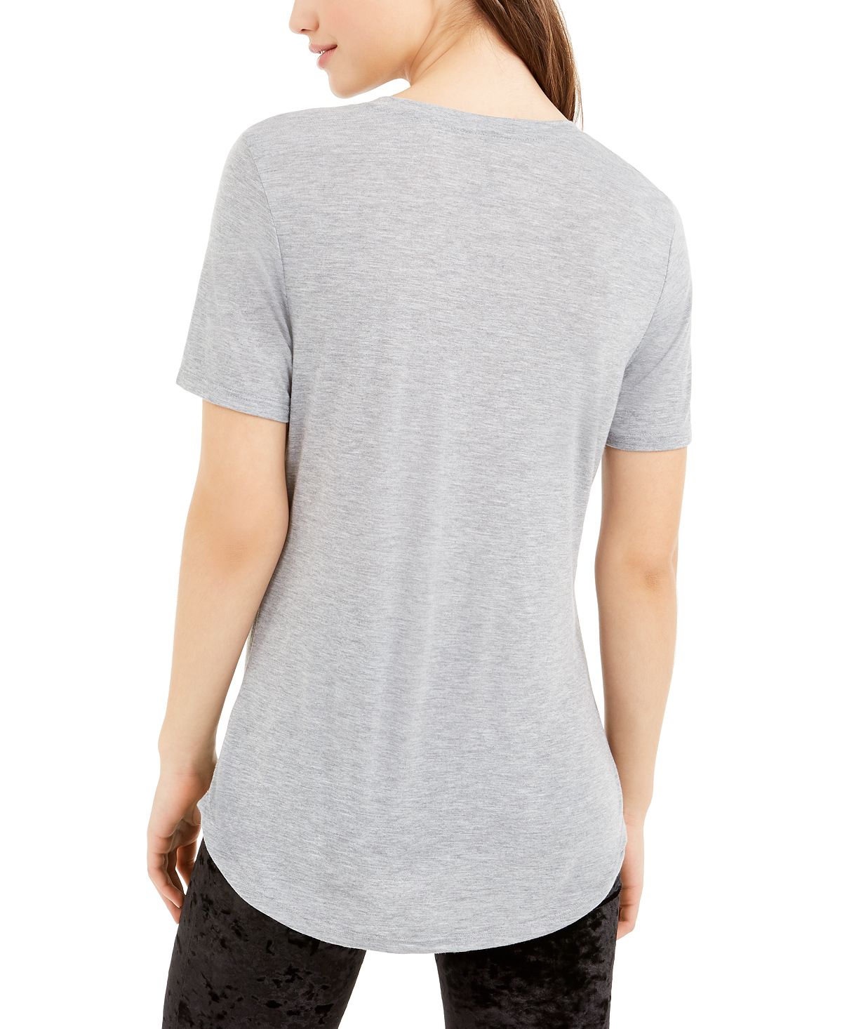 Camiseta estampada Love Tribe Junior Spill the Tea, cinza, tamanho extragrande