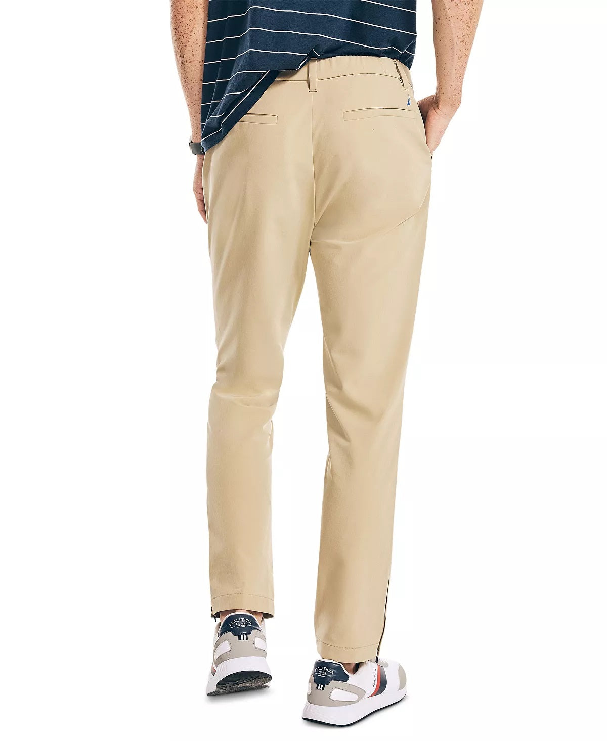 Calça Slim Fit Masculina Nautica Marrom Tamanho 34X30