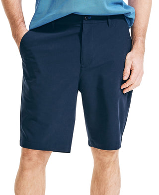 Shorts Nautica Navtech Performance Stretch Masculino Azul Tamanho 38