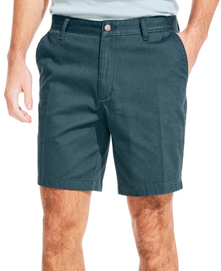Calções de convés Nautica 8.5 para homem, verde, tamanho 33