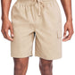 Shorts cargo masculino Nautica Boardwalk marrom, tamanho médio