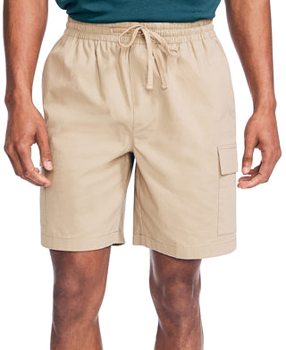 Shorts cargo masculino Nautica Boardwalk marrom, tamanho médio