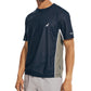 Camiseta Nautica Masculina Navtech Performance Colorblock Azul Tamanho XX-G