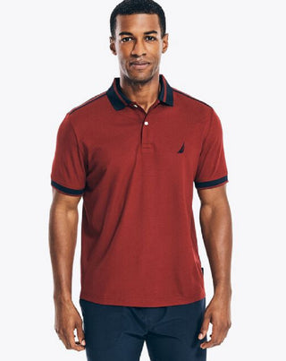Camisa polo masculina Nautica Navtech vermelha tamanho X-Large