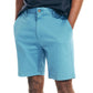 Calções de convés Nautica Stretch Classic Fit para homem, azul, tamanho 36