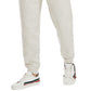 Calça de moletom masculina Nautica, branca, tamanho médio