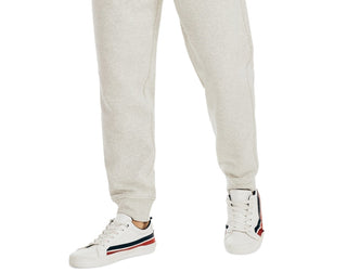Calça de moletom masculina Nautica, branca, tamanho médio