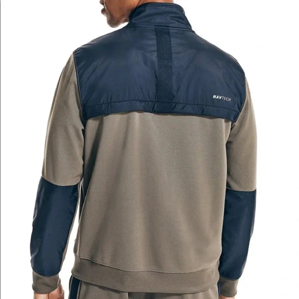 Jaqueta Nautica Navtech Track Masculina Verde Tamanho Grande