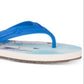 Chinelo Sperry Feminino Warf Estampado Azul Tamanho 8 M