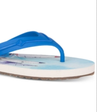 Chinelo Sperry Feminino Warf Estampado Azul Tamanho 8 M