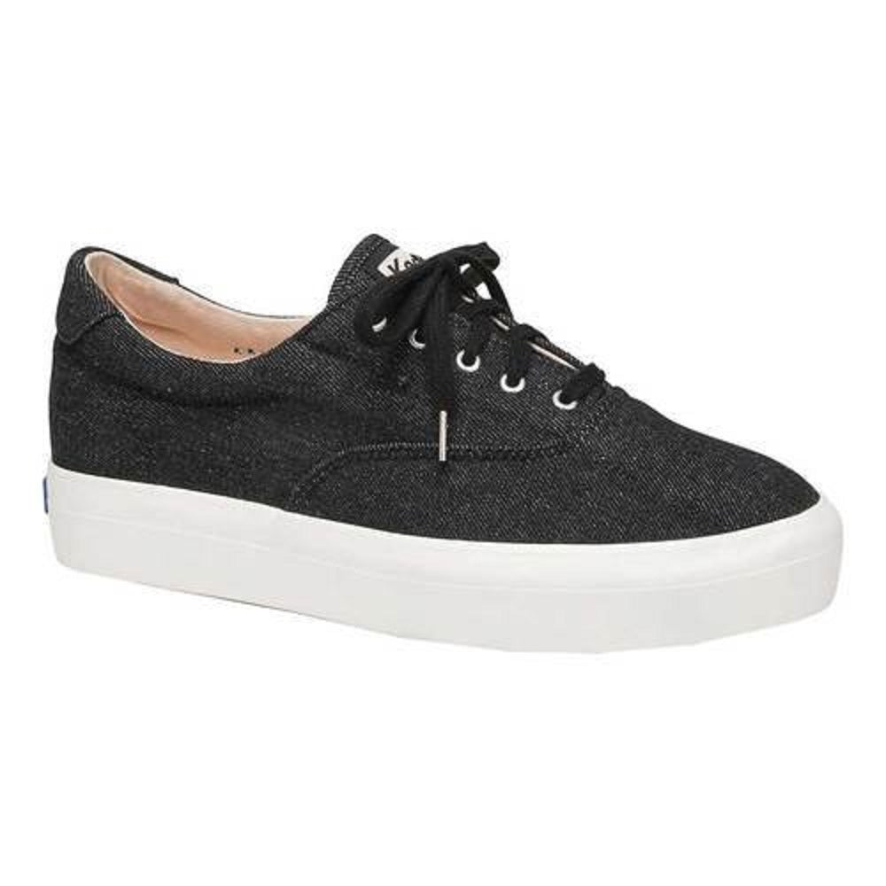 Tênis Keds Rise Denim Plataforma Feminino Preto Tamanho 6 B