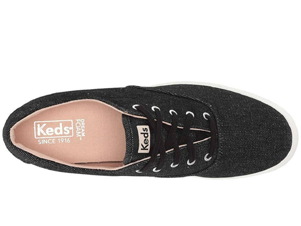 Tênis Keds Rise Denim Plataforma Feminino Preto Tamanho 6 B
