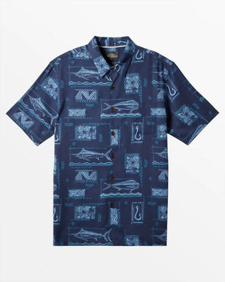 Quiksilver - Men's Waterman Big Button Down Shirt