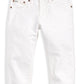 Calça jeans Ralph Lauren Sullivan Stretch Slim Fit para meninos, branca, tamanho 12